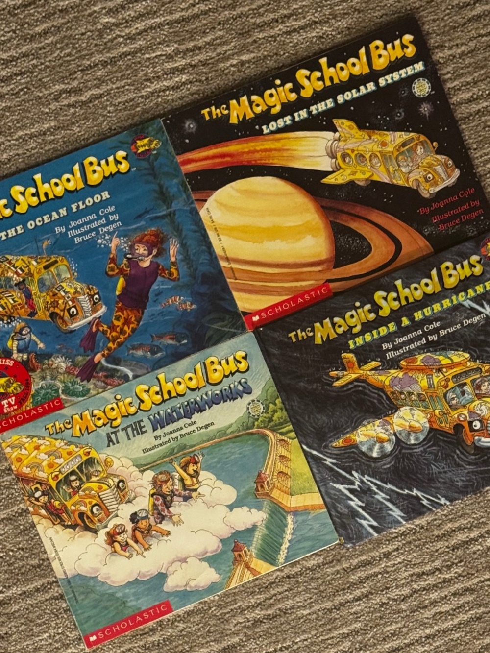 Nostalgic Magic School Bus Book Bundle!